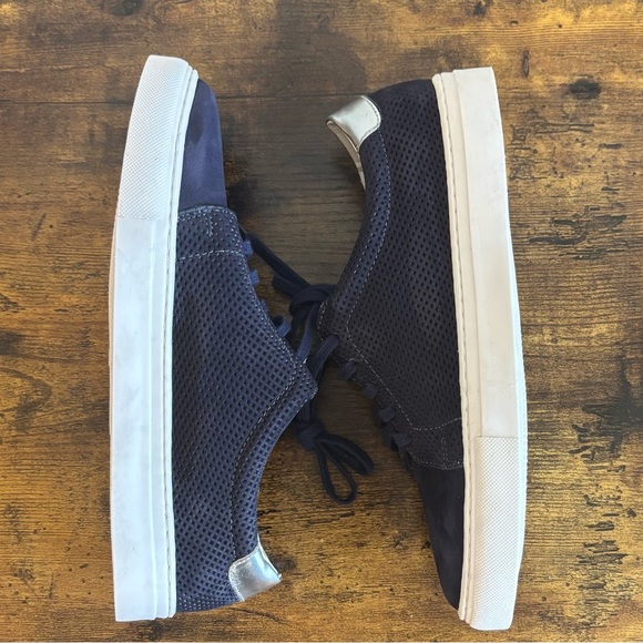 Peter Millar Navy Suede shoes - Picture 2 of 9